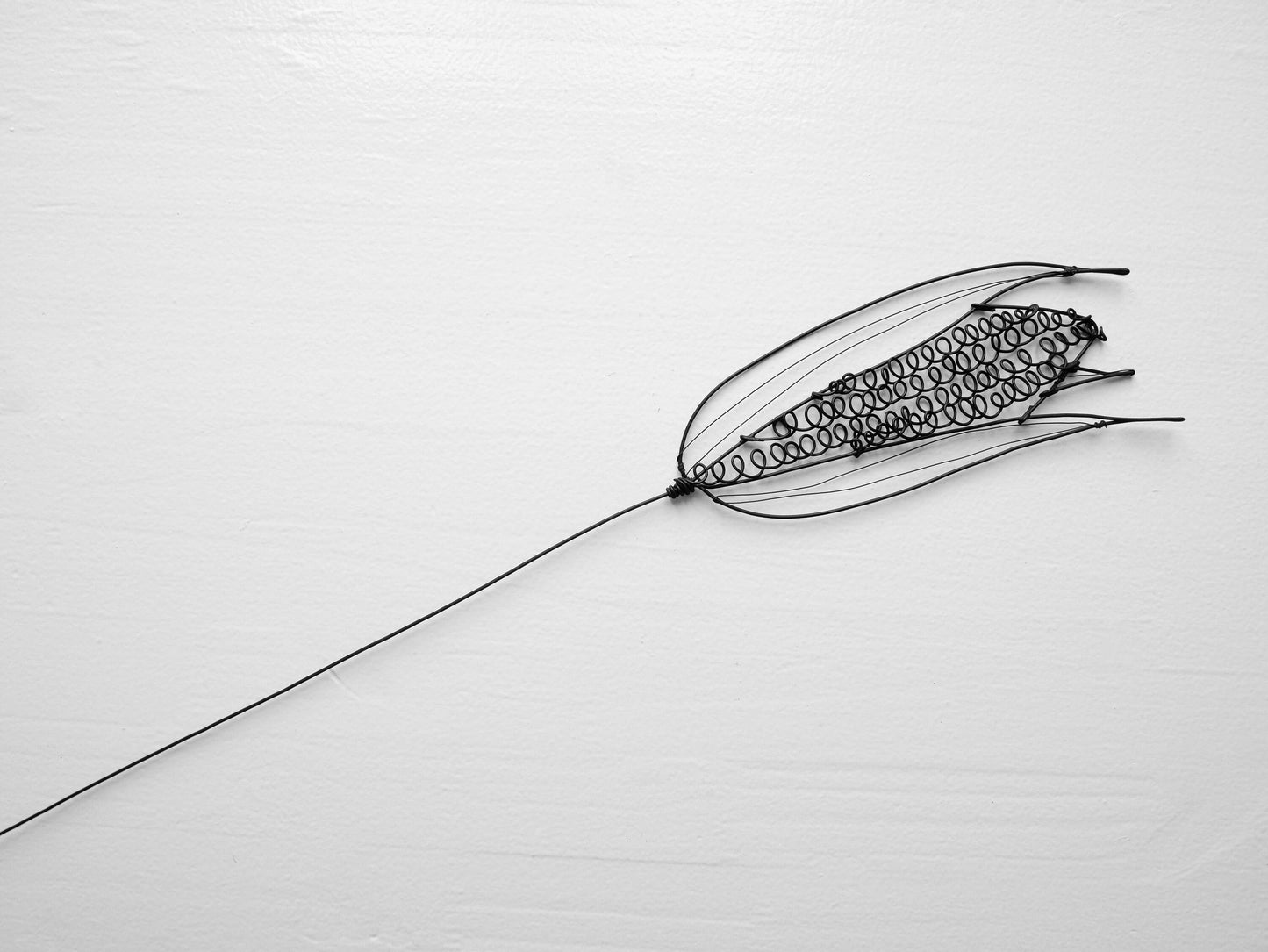 Fleur fil de fer épi de maïs, fil de fer recuit, fleur éternelle, décoration murale, décoration bohème florale, bouquet de fleurs, cadeau