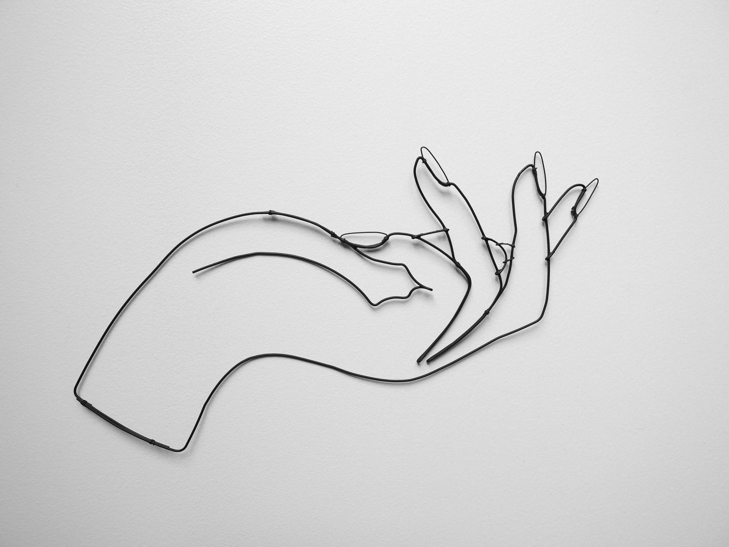 Main en métal décoratif, main mural spécial professionnel onglerie, décoration salle de bain, décoration girly, manucure, déco salle de bain