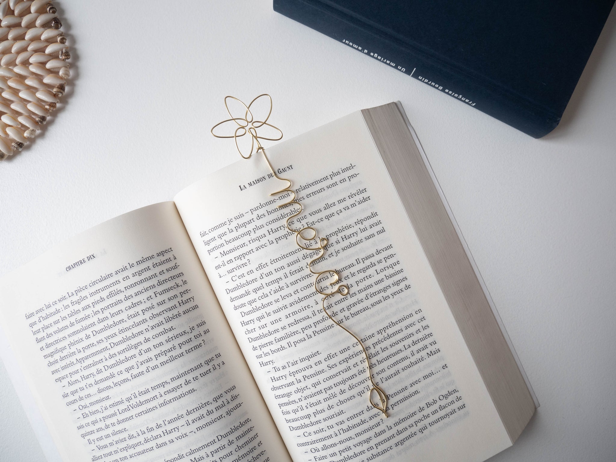 Customizable first name bookmark in wire, Lifetime Guarantee, first name or word with heart, unique book accessory, personalized gift