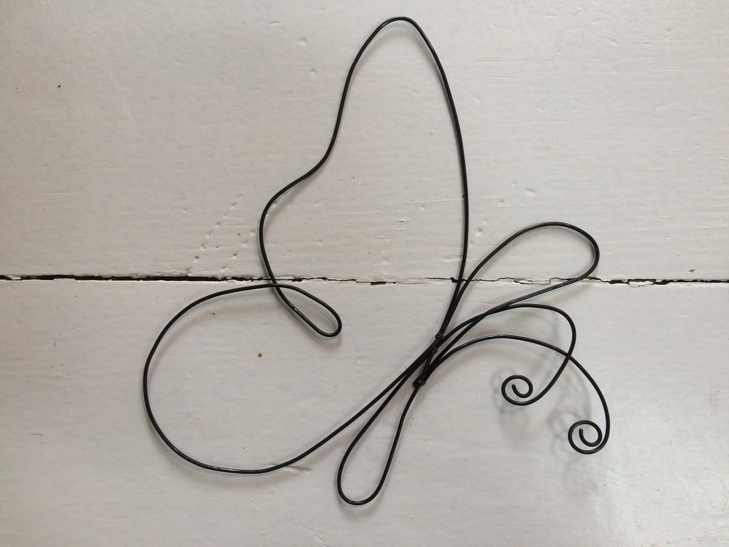 Wire butterfly, wire butterfly, wire wall decoration, bohemian nature decoration, butterfly silhouette, insect, nature