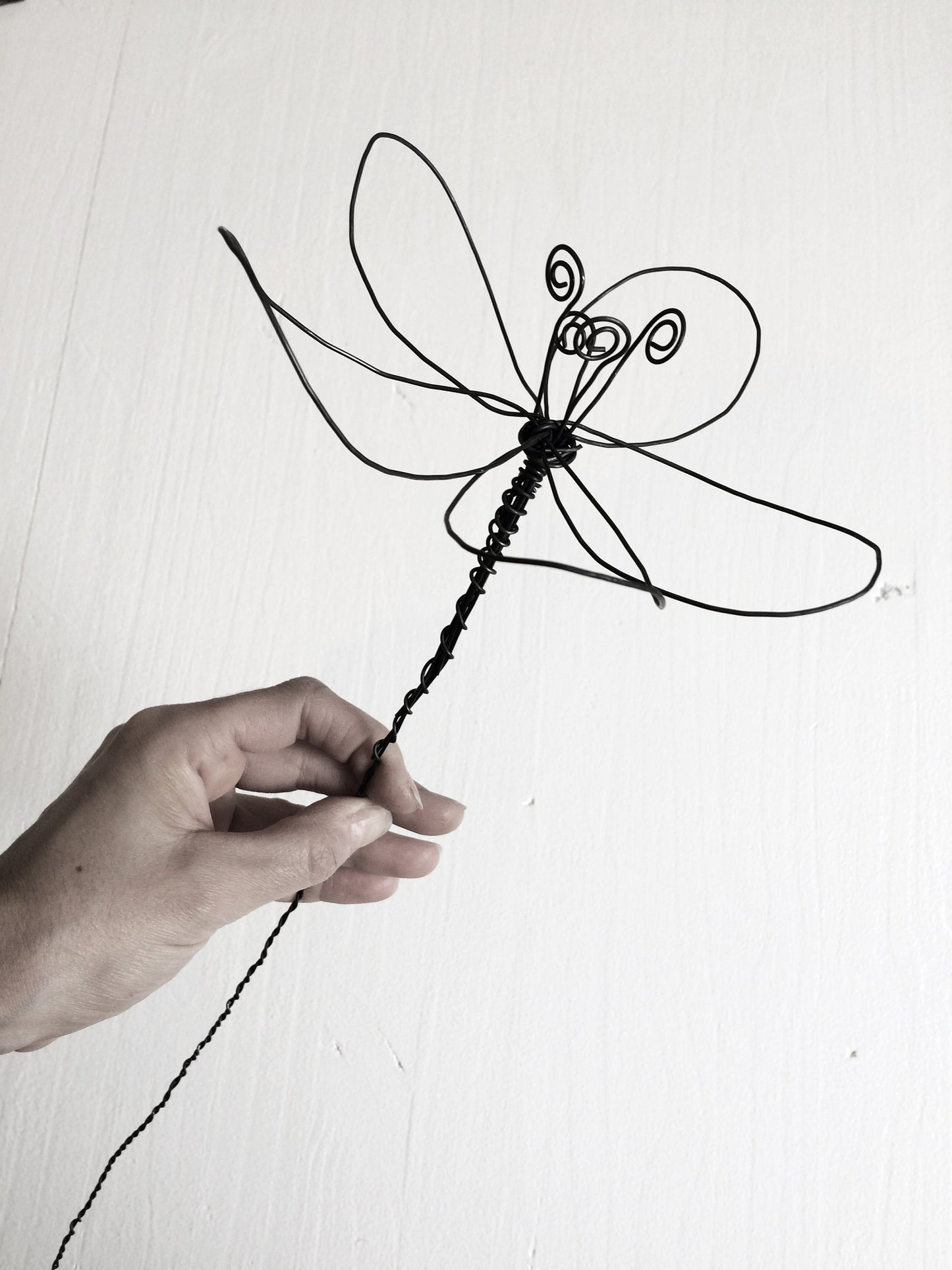 Bouquet of flowers 12 3D flowers in annealed wire, artificial flower, floral wall decoration, bohemian nature decoration, daisies