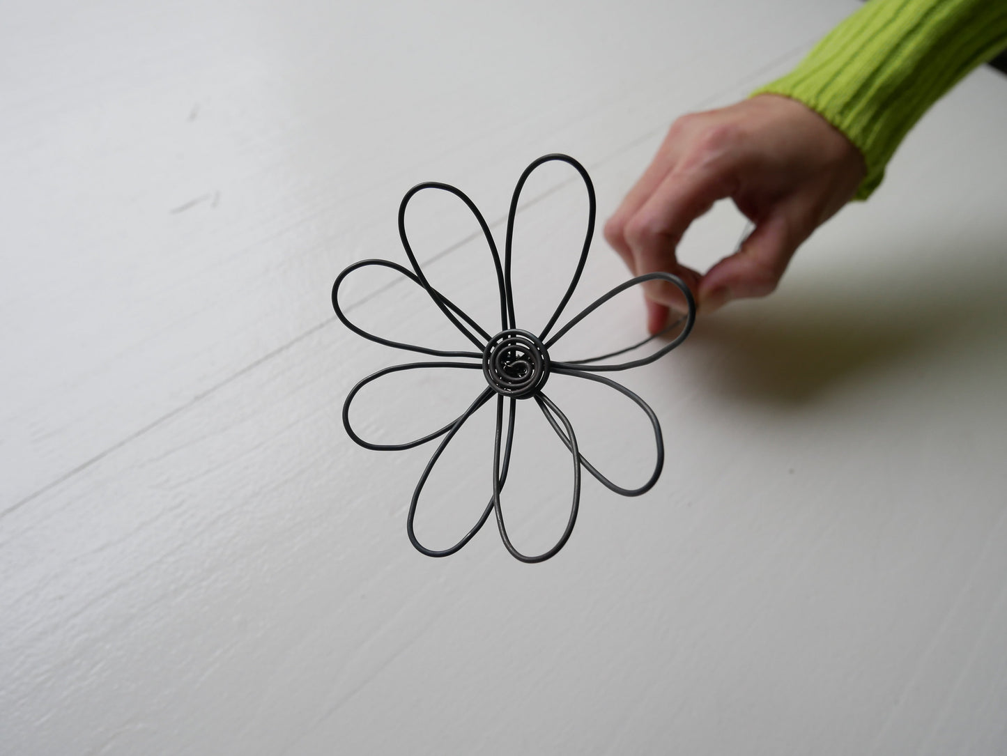 Bouquet of 28 3D flowers in annealed wire flowers, artificial flower, floral decoration, bohemian nature decoration, poppy, gift, vase flowers