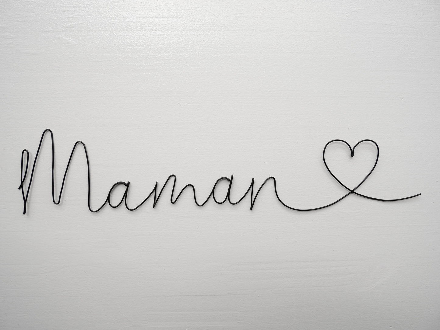 Customizable wire first name, Mom, Happy Mom's Day, wall decoration, birthday, door plaque, gift idea, Mother's Day