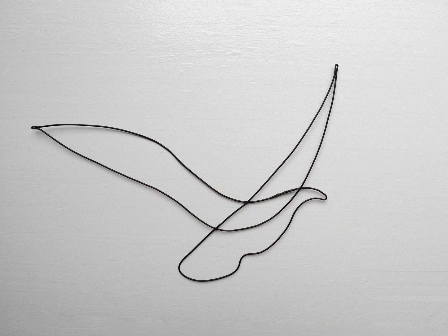 Set of 3 wire birds, wire seagull, wire wall, nature decoration, bird silhouette, metal seagull, metal bird