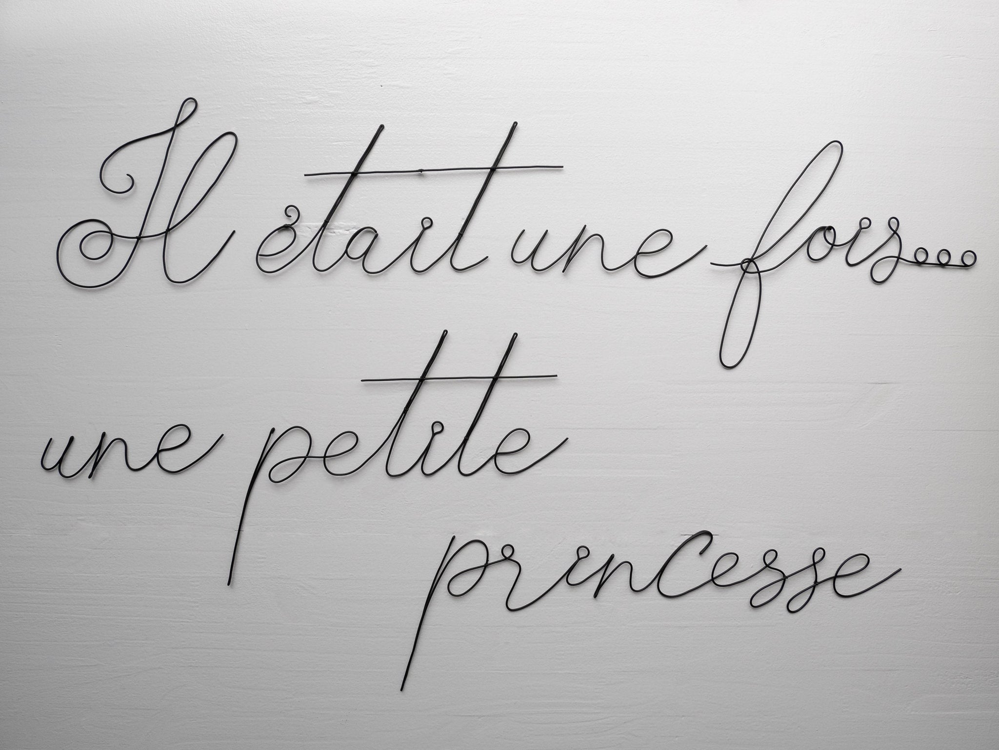 Vorname Ihrer Wahl KOSTENLOS mit der Wire Phrase, Once Upon a Time, Zitat, Wire Word, Wanddekoration, Geschenkidee,