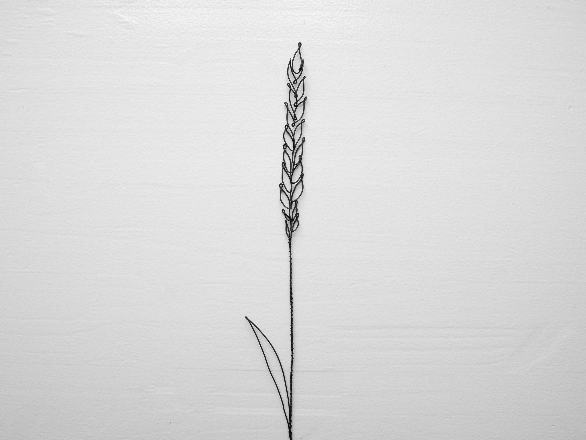 Fleur fil de fer épi de blé fleur en fil de fer recuit, décoration murale floral, décoration bohème nature, bouquet de fleurs, paysant