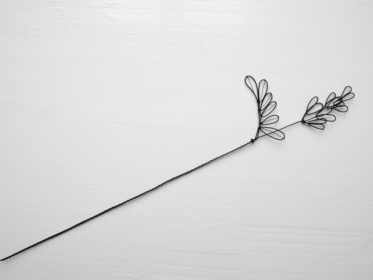 Wire flower alfalfa flower annealed wire flower, floral wall decoration, bohemian nature decoration, flower bouquet, gift