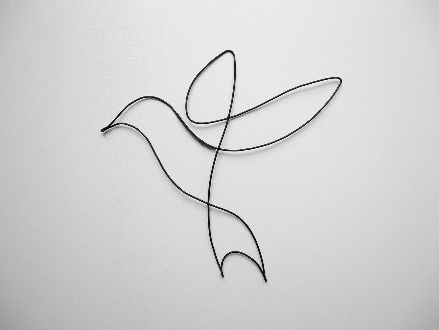 Wire bird, swallow, wire sparrow, wire wall decoration, interior decoration, metal wall bird, sculpture